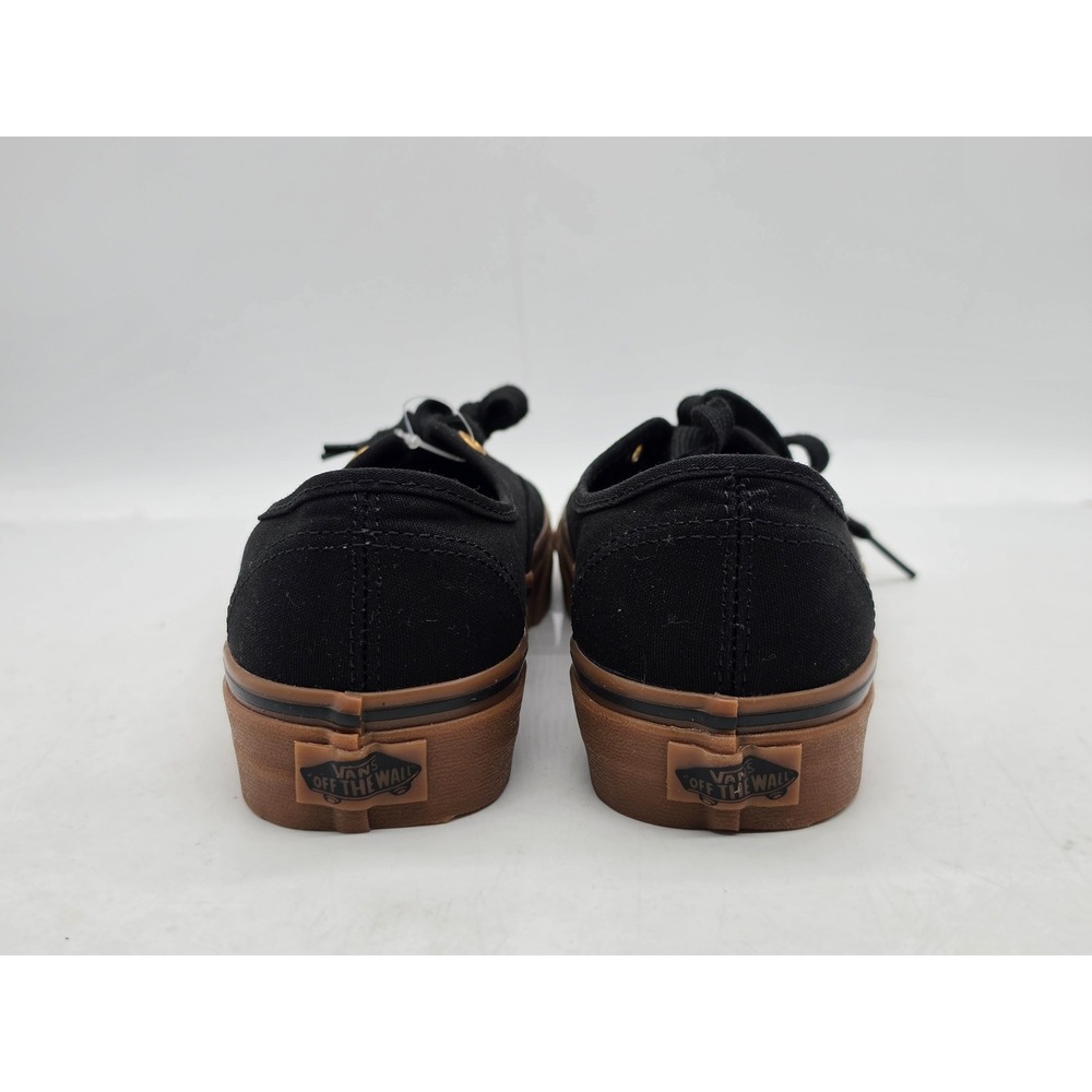 Vans Authentic Classic Womens 7 Black Gum Sneakers Shoes VN000TSVBXH - Picture 5 of 10